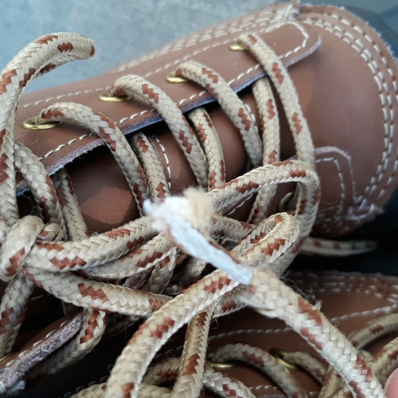 Khombu Sz 6 Letty Lace Up Steel Shank Duck Boots - Picture 17 of 17